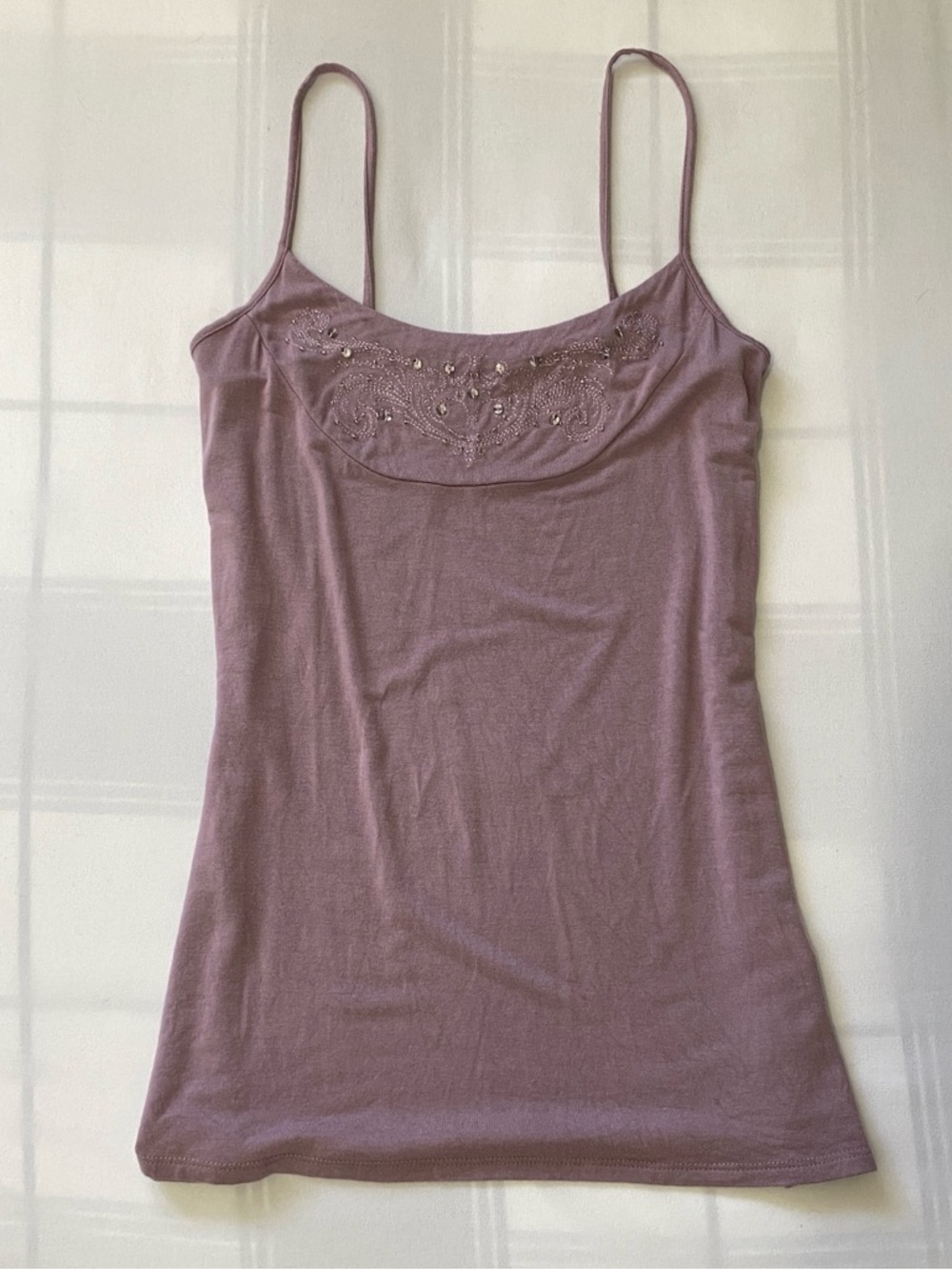 Y2K Lavender Purple Cami Tank Top